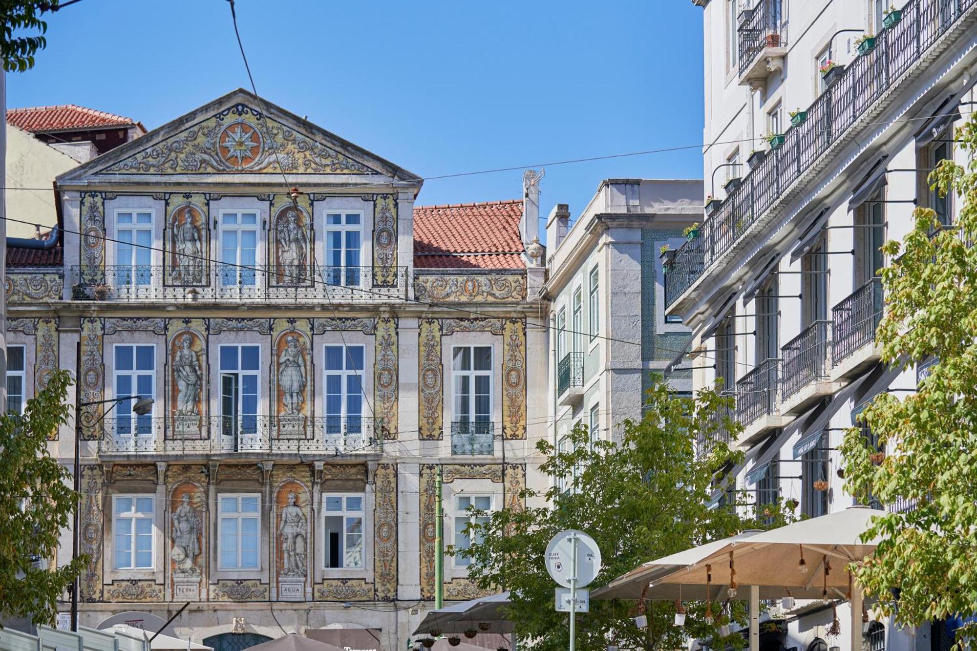 Appartamento Casa Portuguesa Carmo Lisbona Esterno foto