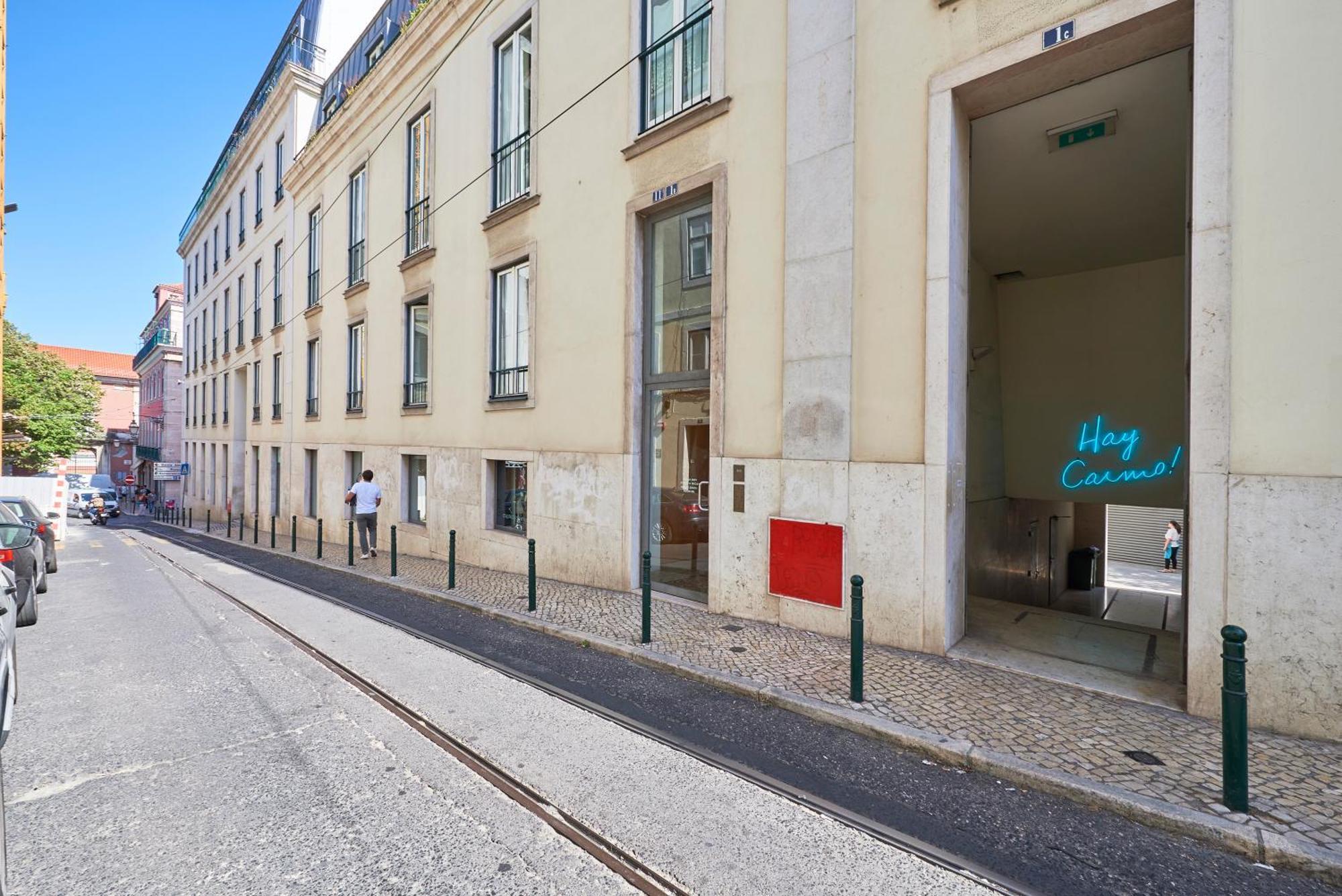 Appartamento Casa Portuguesa Carmo Lisbona Esterno foto