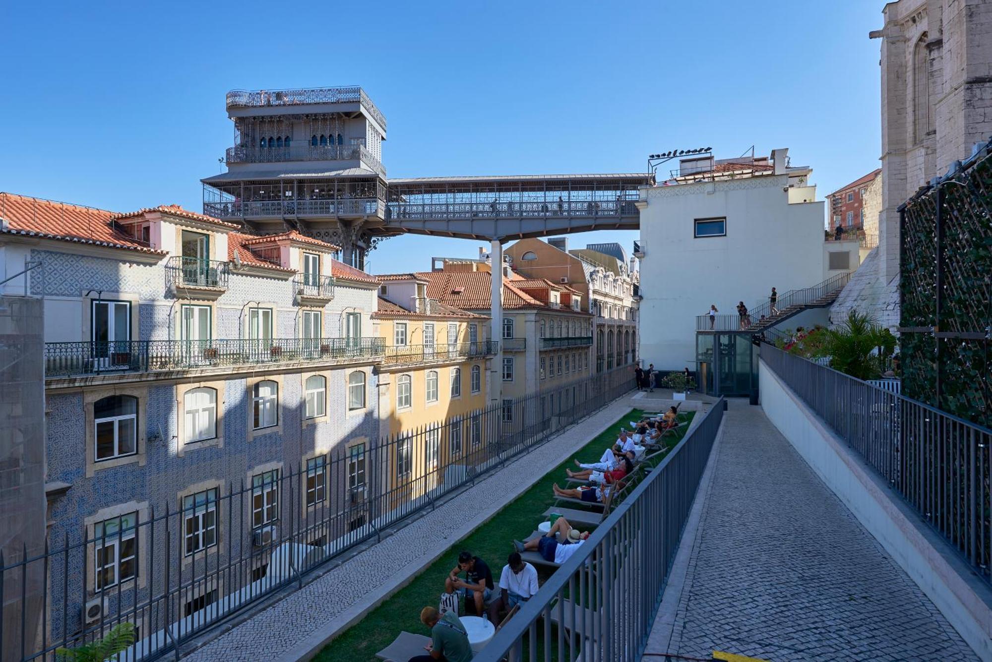 Appartamento Casa Portuguesa Carmo Lisbona Esterno foto
